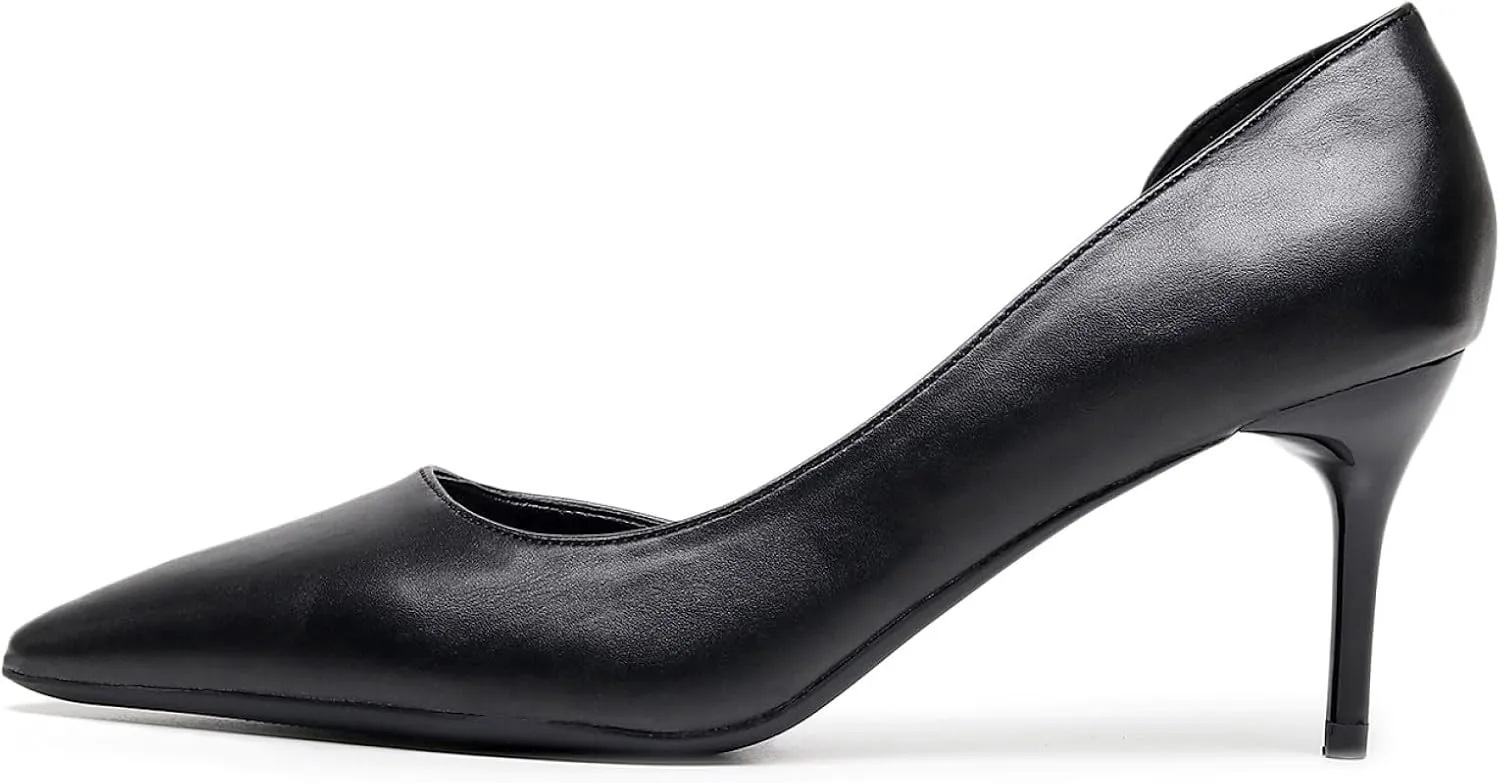 VenusCelia Women's D‘Osay Dress Pump Stiletto Heel Shoes