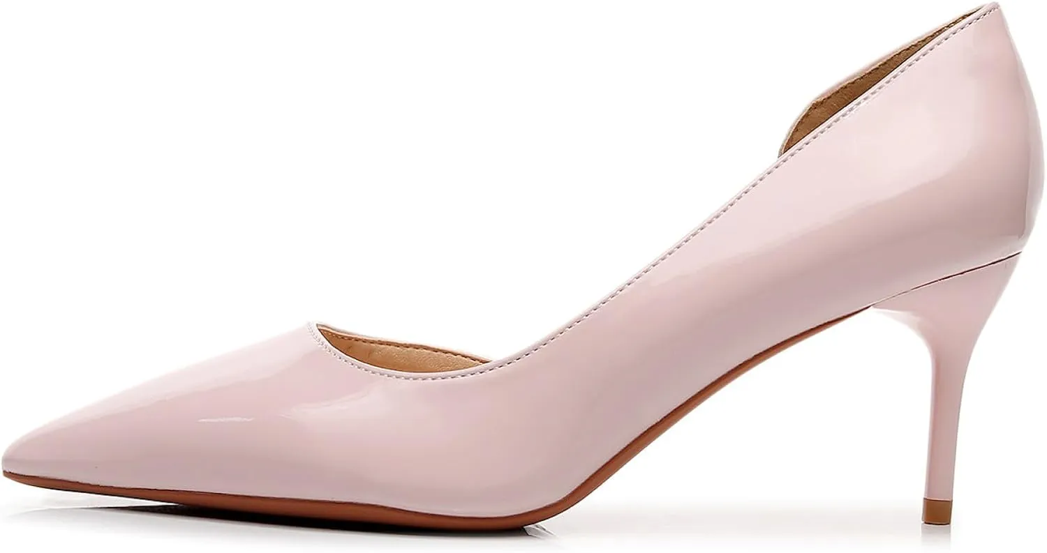 VenusCelia Women's D‘Osay Dress Pump Stiletto Heel Shoes