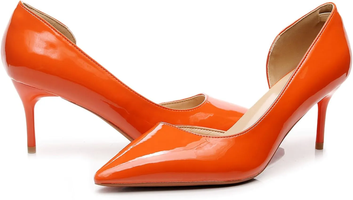 VenusCelia Women's D‘Osay Dress Pump Stiletto Heel Shoes