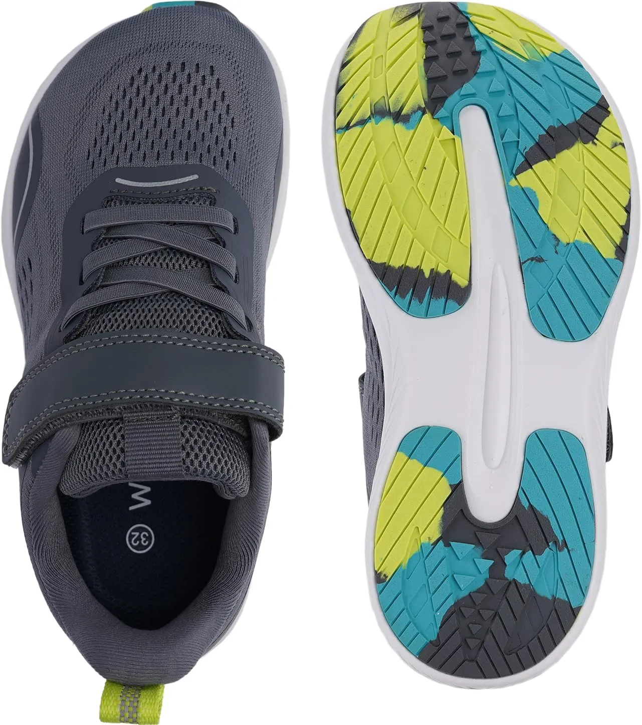 WHITIN Little/Big Kids Zero Drop Running Shoes   Wide Toe Box Sneaker for Boys/Girls