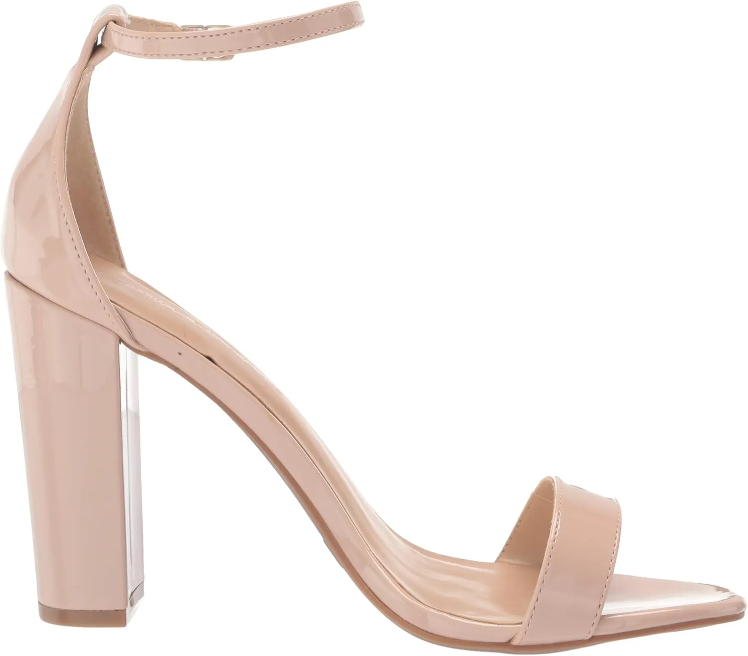 Wild Diva Women's High Chunky Block Heel Pump Dress Heeled Sandals