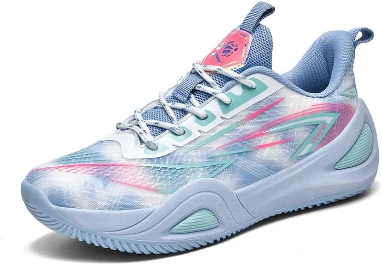 Women Mens Basketball Shoes Fashion Unisex Sport Shoes Breathable Non-Slip Outdoor Casual Lightweight Athletic Walking Running Sport Volleyball Shoes