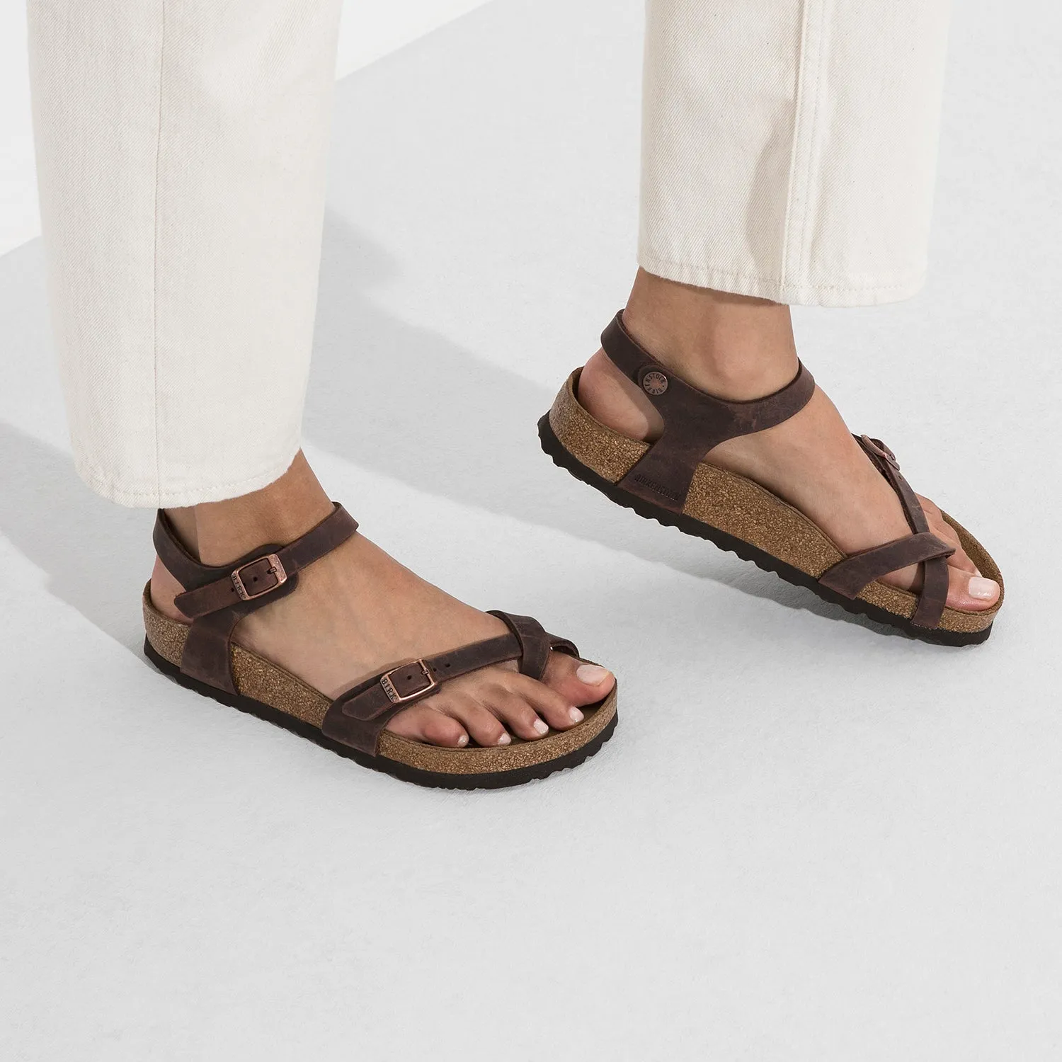 Women's Birkenstock Taormina Habana Oiled Leather