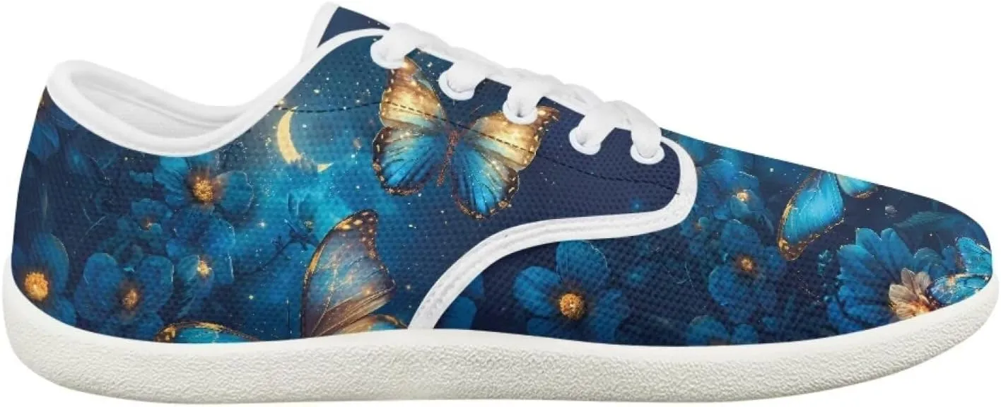 Women's Butterfly Leisure Dance Shoes Business Loafers Flats Walking Outdoor Sneaker for Travel