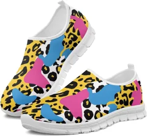 Women's Casual Walking Shoes Slip On Soft-Soled Loafers Lightweight Comfortable Low-Cut Athletic Running Sneakers