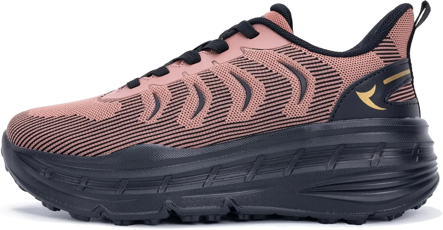 Women's Fashion Platform Chunky Sneakers Comfortable Lightweight Workout Sport Walking Shoes