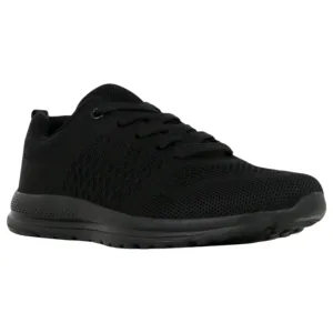 Womens Lightning Bolt Kirsty Black Sneakers Lace Up Shoes