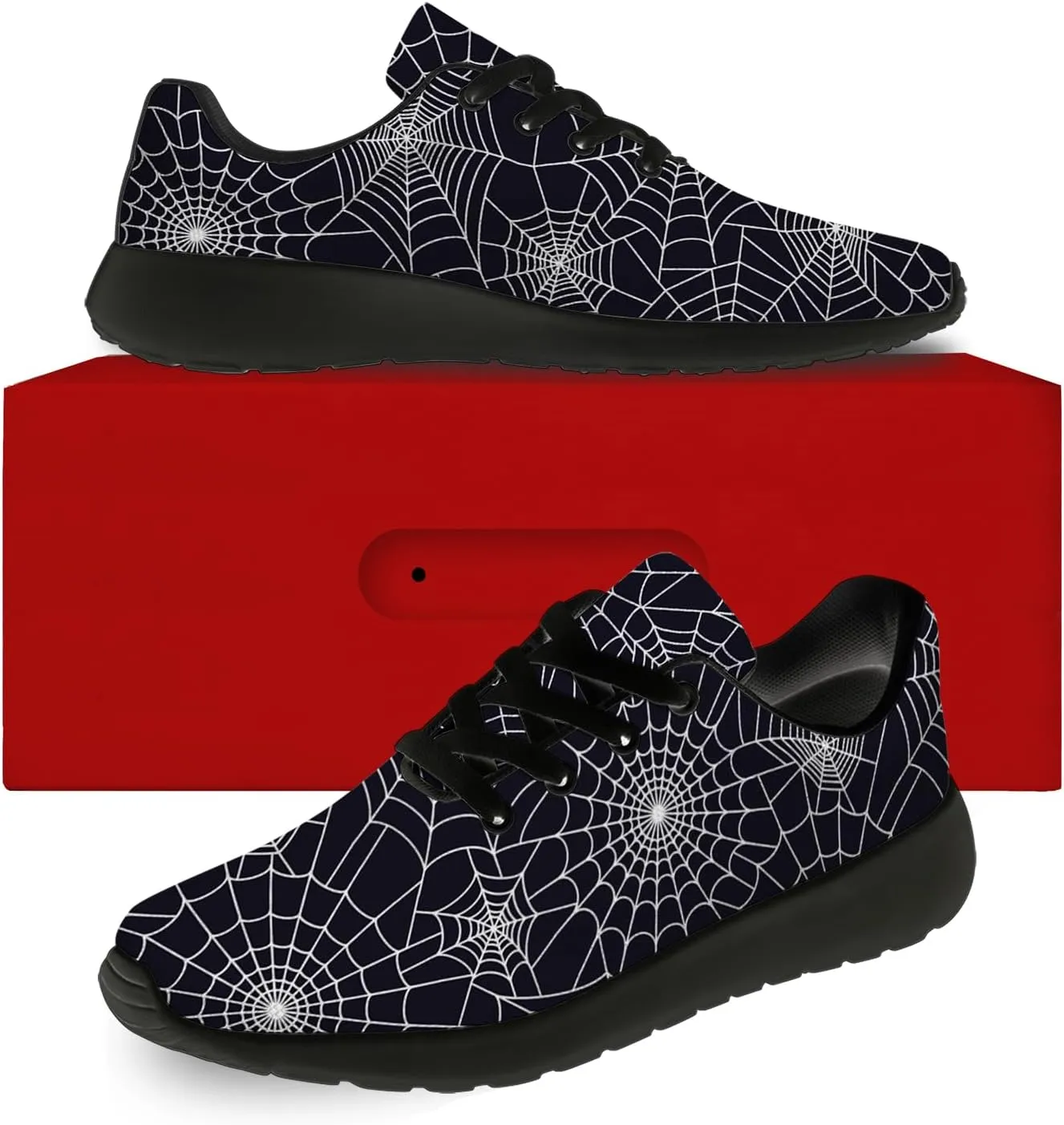 Womens Mens Halloween Shoes Lightweight Comfortable Tennis Running Jogging Shoes Walking Sneakers Gifts for Men Women