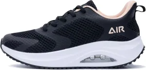 Women's Walking Shoes Air Cushion Comfortable Plantar Fasciitis Tennis Sneakers Non-Slip Breathable Orthotic Shoe for Foot Heel Pain Relief Size US 6-11