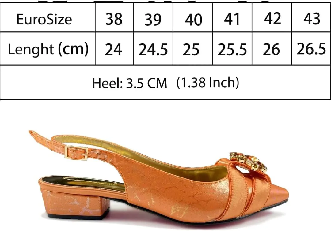 Women’S Wedding Sandals and Bag Matching Set with Square Heel and Rhinestone Detail