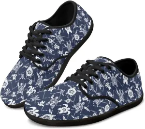 Women's Wide Toe Box Barefoot Shoes Zero Drop Lightweight Sneakers Breathable Casual Walking Work Footwear