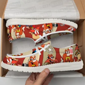 Yosemite Sam Looney Tunes Loafer Shoes